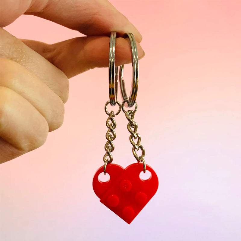 Heart Pendant Keychain