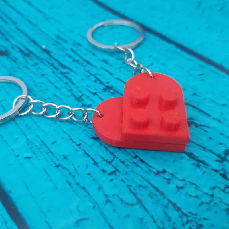 Heart Pendant Keychain