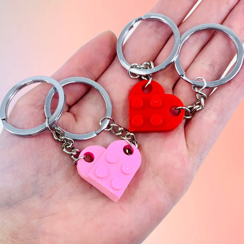 Heart Pendant Keychain