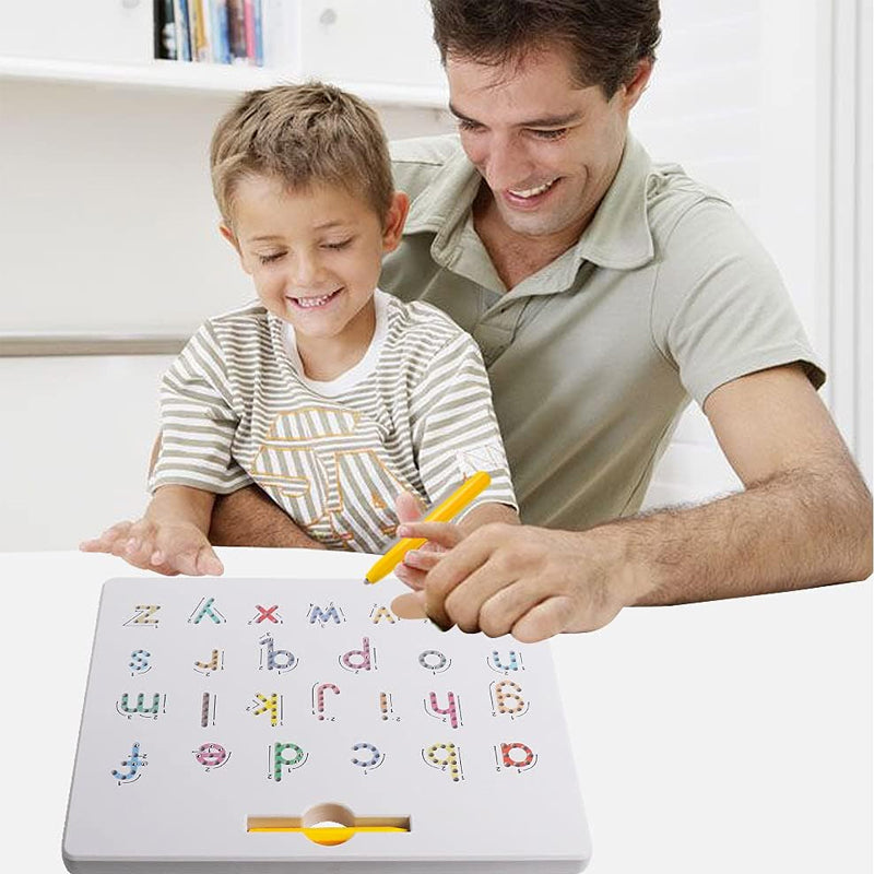 2-in-1 Double Sided Magnetic Alphabet Edition