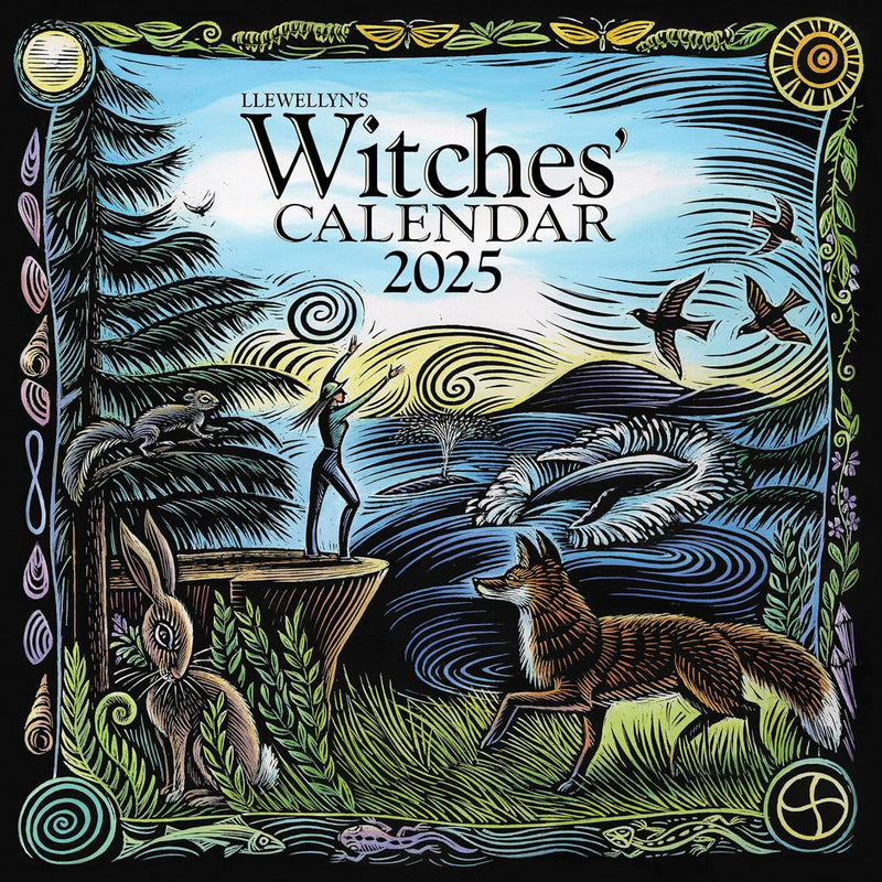 2025 Witches Calendar cliprain