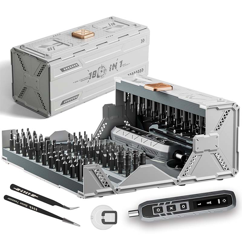 Saker 180 In 1 Precision Electric Screwdriver Set