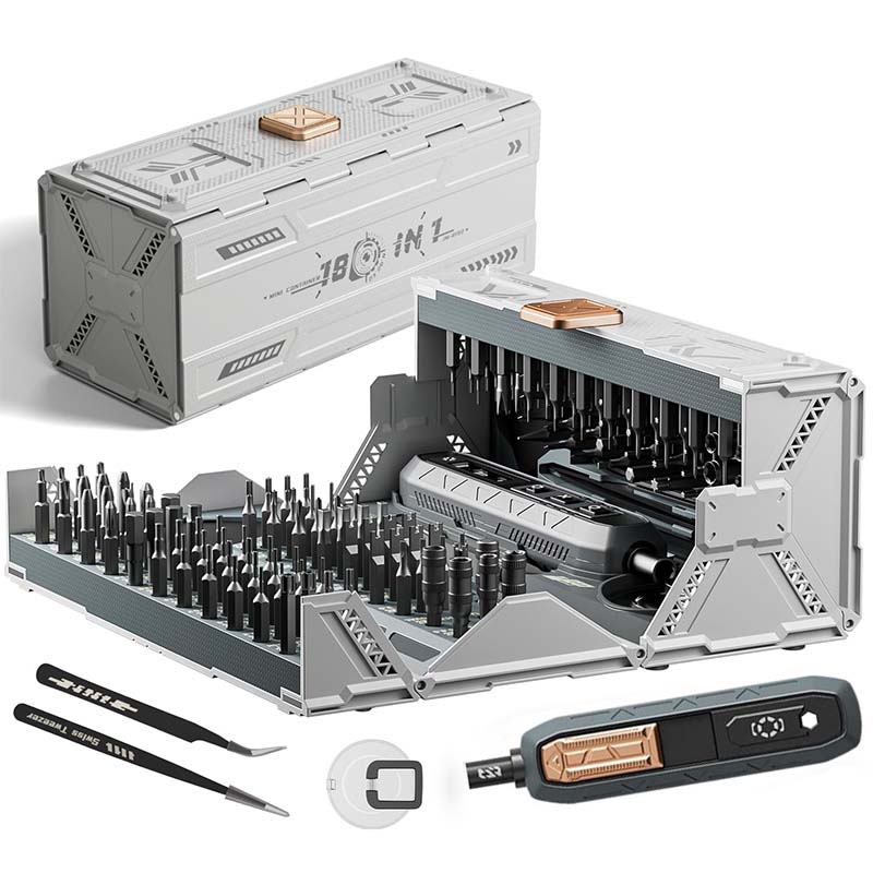 Saker 180 In 1 Precision Electric Screwdriver Set