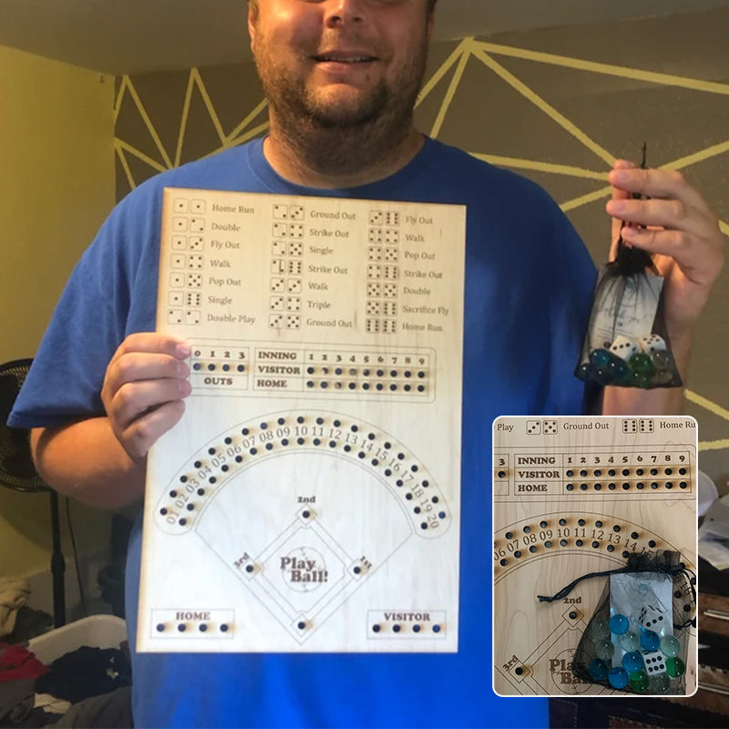 Baseball Dice Board Game